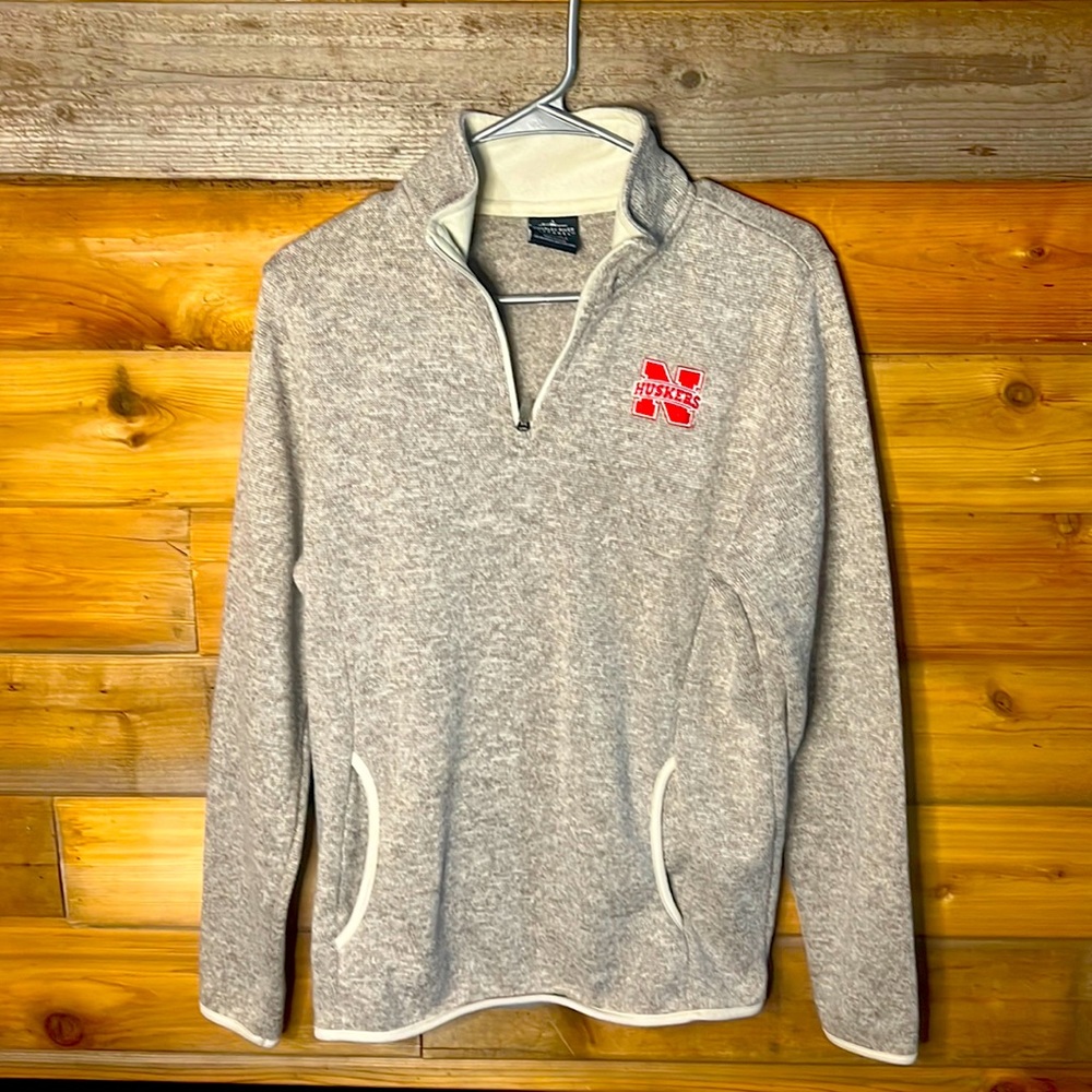 Charles River Women’s Large Nebraska Cornhuskers 1/4 zip
